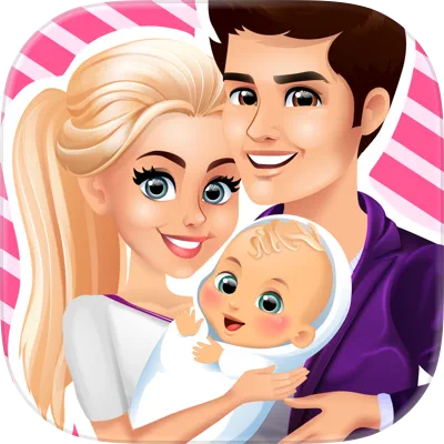 My New Baby Girl Story Games icon